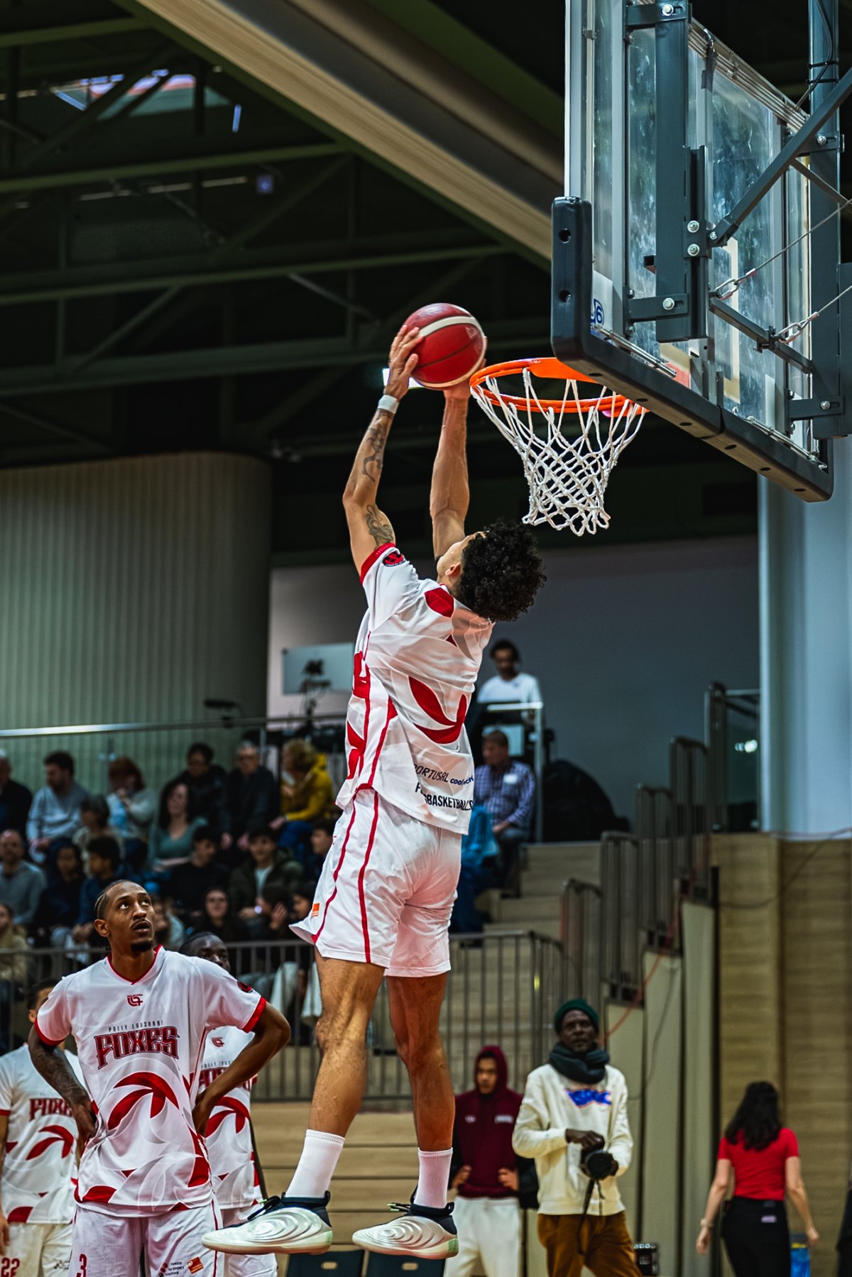 Pully lausanne Foxes Michael Photographie Basket Match Panier